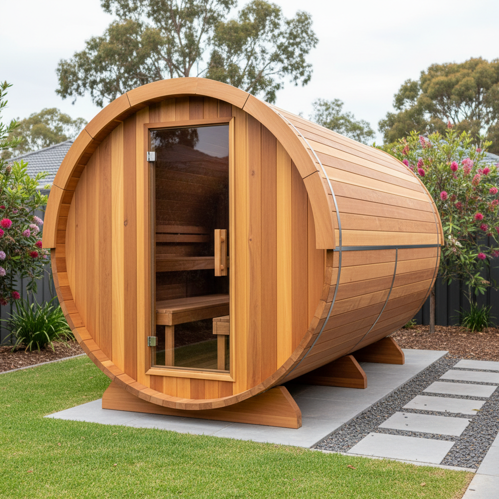 Camden Haven - 6 Person Barrel Sauna