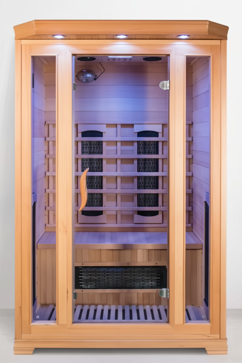 Rectangular Sauna - Front View